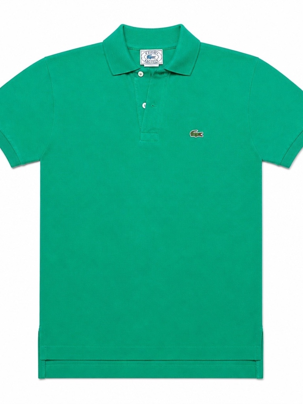 Vintage 80s Lacoste Men's Classic Green Polo Shirt M